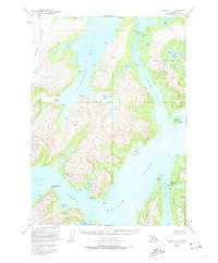 Seward C-4 1951 topographic map thumbnail
