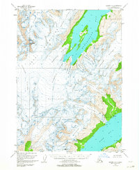 Seward C-5 1951 topographic map thumbnail