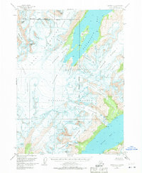 Seward C-5 1951 topographic map thumbnail