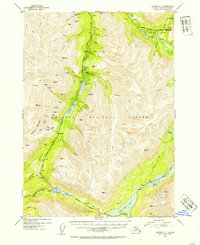 Seward C-7 1953 topographic map thumbnail