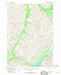 Seward C-7 1951 topographic map thumbnail