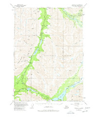 Seward C-7 1951 topographic map thumbnail