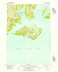 Seward D-1 1952 topographic map thumbnail