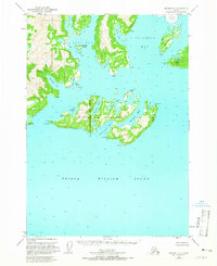 Seward D-1 1951 topographic map thumbnail