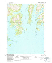 Seward D-2 1951 topographic map thumbnail