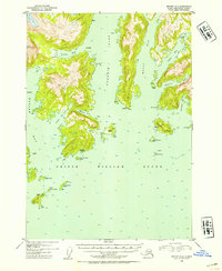 Seward D-2 1952 topographic map thumbnail