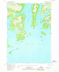 Seward D-2 1951 topographic map thumbnail