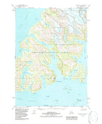 Seward D-3 1951 topographic map thumbnail