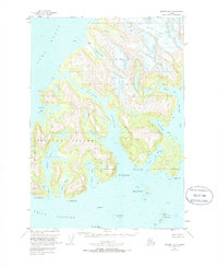Seward D-3 1951 topographic map thumbnail