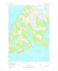 Seward D-3 1951 topographic map thumbnail