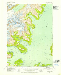Seward D-4 1952 topographic map thumbnail