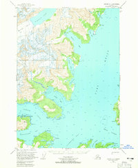 Seward D-4 1951 topographic map thumbnail