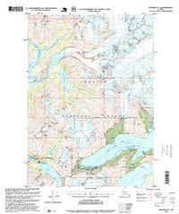 Seward D-5 1995 topographic map thumbnail