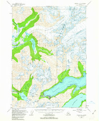 Seward D-5 1951 topographic map thumbnail