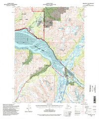 Seward D-6 topographic map thumbnail