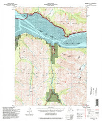 Seward D-7 1994 topographic map thumbnail