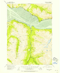 Seward D-7 1952 topographic map thumbnail