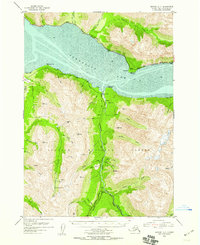 Seward D-7 1952 topographic map thumbnail