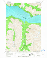 Seward D-7 1951 topographic map thumbnail