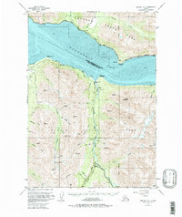 Seward D-7 1951 topographic map thumbnail