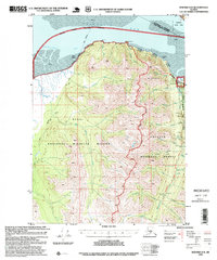 Seward D-8 1995 topographic map thumbnail