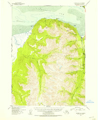 Seward D-8 1952 topographic map thumbnail