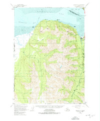 Seward D-8 1951 topographic map thumbnail