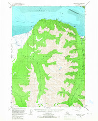 Seward D-8 1951 topographic map thumbnail