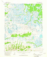 Shungnak D-4 1955 topographic map thumbnail