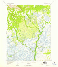 Shungnak D-5 topographic map thumbnail