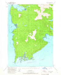Sitka A-2 1951 topographic map thumbnail