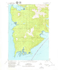 Sitka A-2 1951 topographic map thumbnail