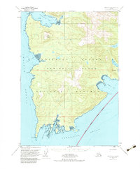 Sitka A-2 1951 topographic map thumbnail