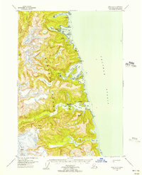 Sitka A-3 1948 topographic map thumbnail