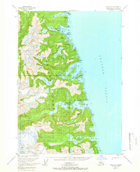 Sitka A-3 1951 topographic map thumbnail