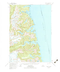 Sitka A-3 1951 topographic map thumbnail