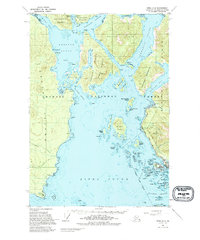 Sitka A-5 1951 topographic map thumbnail