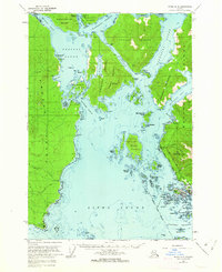 Sitka A-5 1951 topographic map thumbnail
