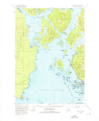 Sitka A-5 1951 topographic map thumbnail
