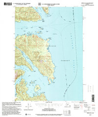 Sitka B-3 1997 topographic map thumbnail