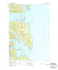 Sitka B-3 1951 topographic map thumbnail