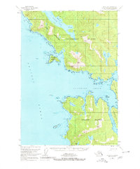 Sitka B-6 1951 topographic map thumbnail