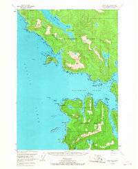 Sitka B-6 1951 topographic map thumbnail