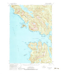 Sitka B-6 1951 topographic map thumbnail
