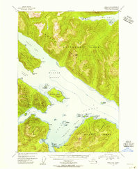 Sitka C-5 1951 topographic map thumbnail