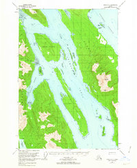 Sitka D-1 1951 topographic map thumbnail