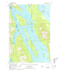 Sitka D-1 1951 topographic map thumbnail