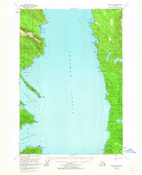 Sitka D-3 1951 topographic map thumbnail