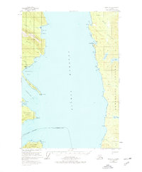 Sitka D-3 1951 topographic map thumbnail