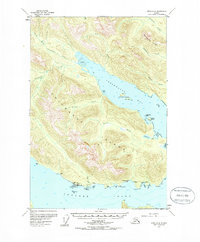 Sitka D-4 1955 topographic map thumbnail